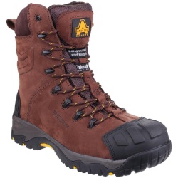 Amblers Safety AS995 Pillar Composite Waterproof Hi-leg Lace Up S3 WR CI HRO SRC Safety Boots